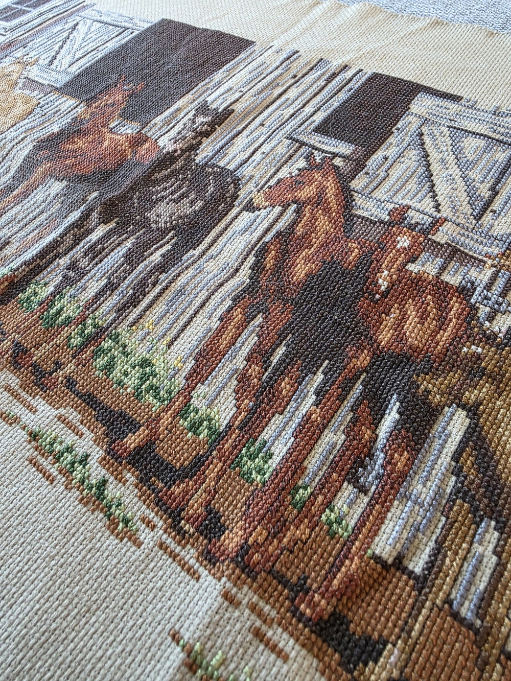 Needle Treasures Little Partners Horse Cross Stitch Unframed #04649